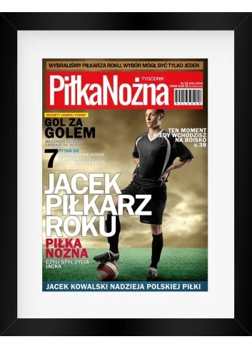 Plakat  personalizowany Piłka Nożna