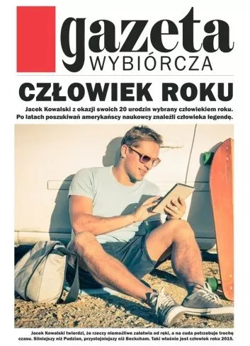 Plakat  personalizowany Gazeta Wybiórcza
