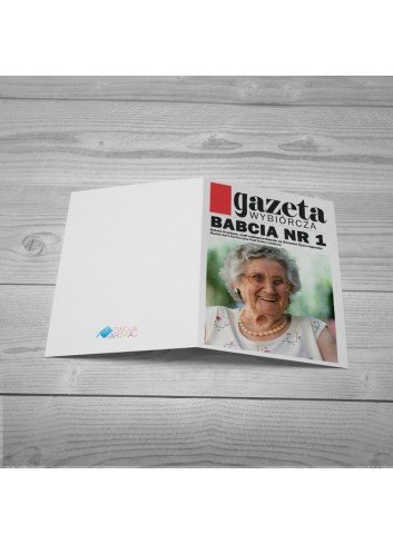 Kartka Gazeta dla Babci