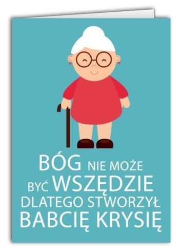 Kartka na dzień babci