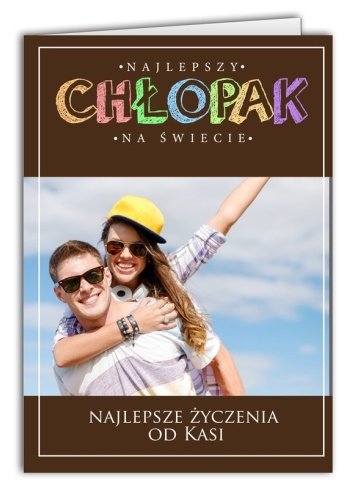 Kartka Chłopak