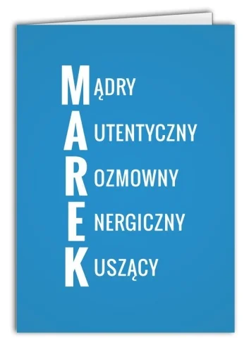 Kartka Marek