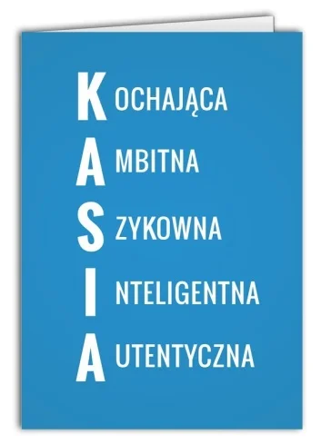 Kartka Kasia