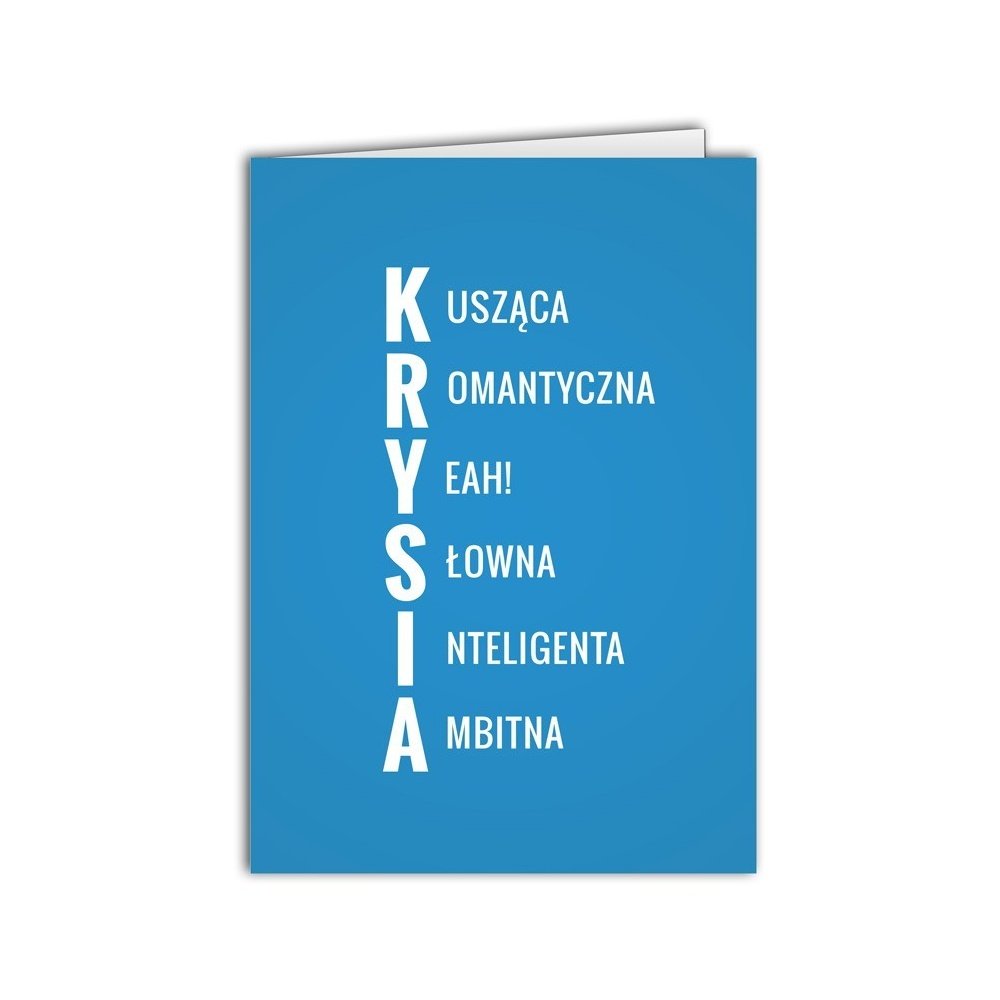 Kartka Krysia