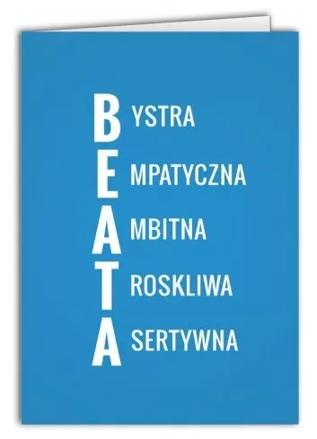Kartka Beata