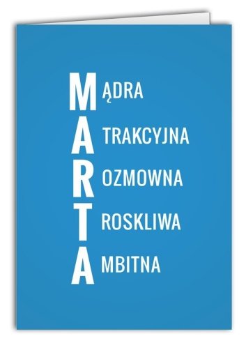 Kartka Marta