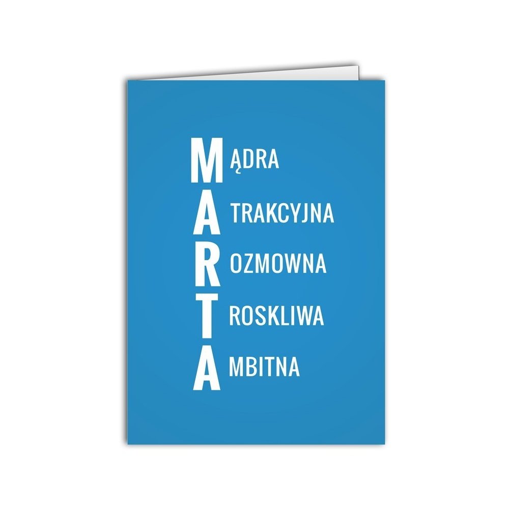 Kartka Marta