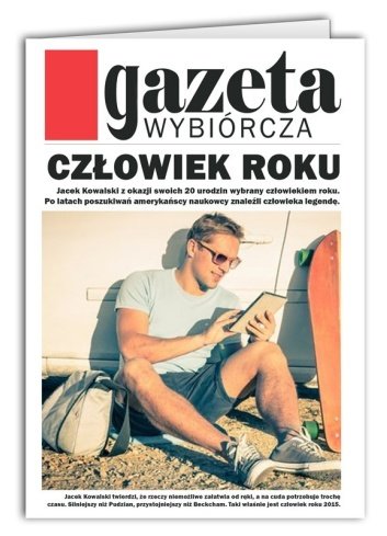 Kartka Człowiek Roku