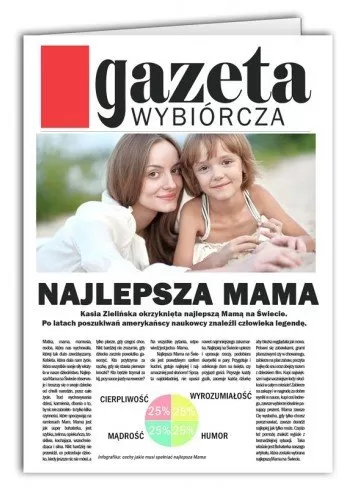 Kartka Najlepsza Mama Gazeta