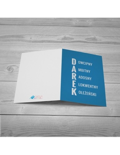 Kartka Darek