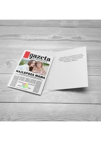 Kartka Najlepsza Mama Gazeta